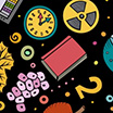 colorful symbols of various aspects of the curriculum